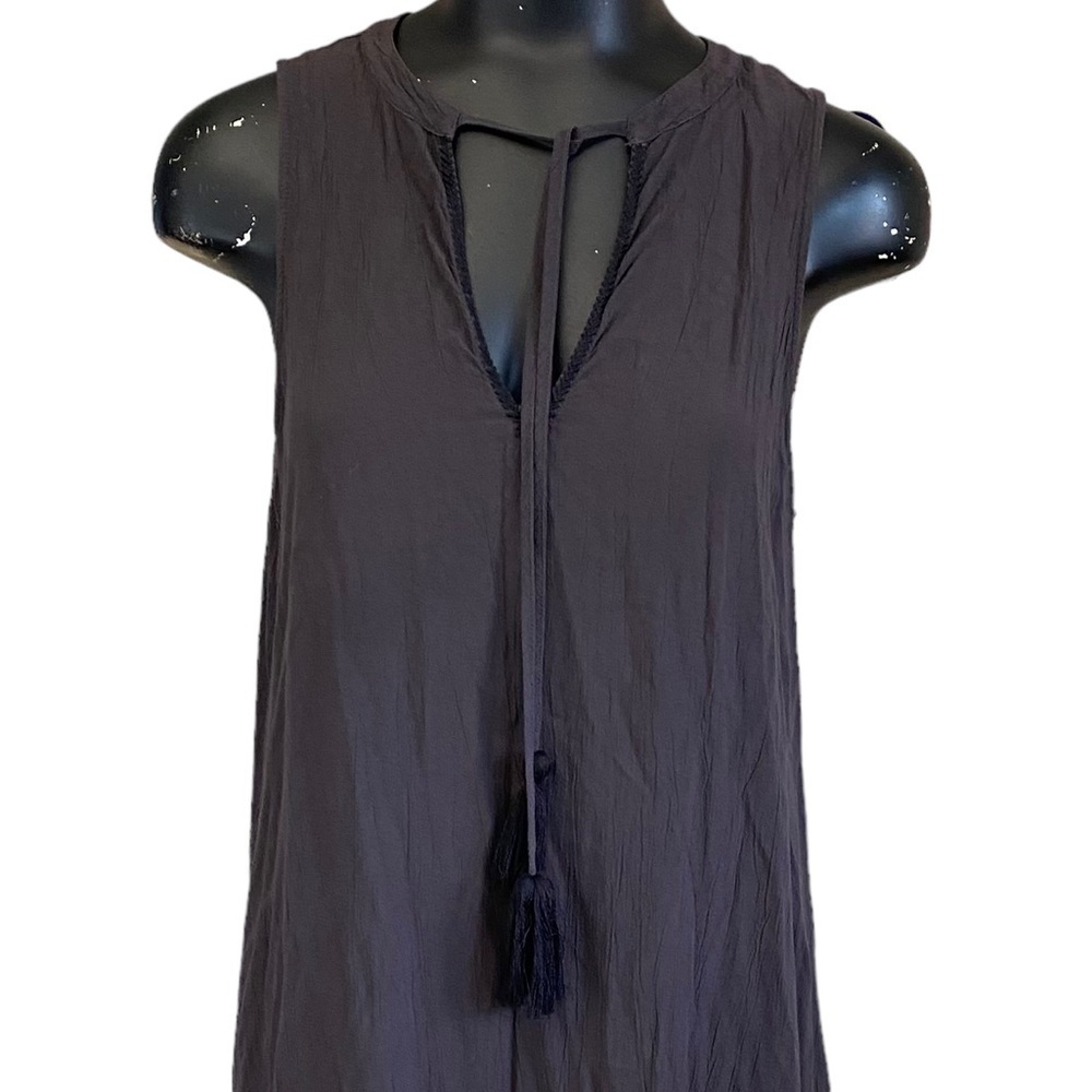 Lou & Grey Dark Gray Aline Casual Dress - Picture 4 of 7
